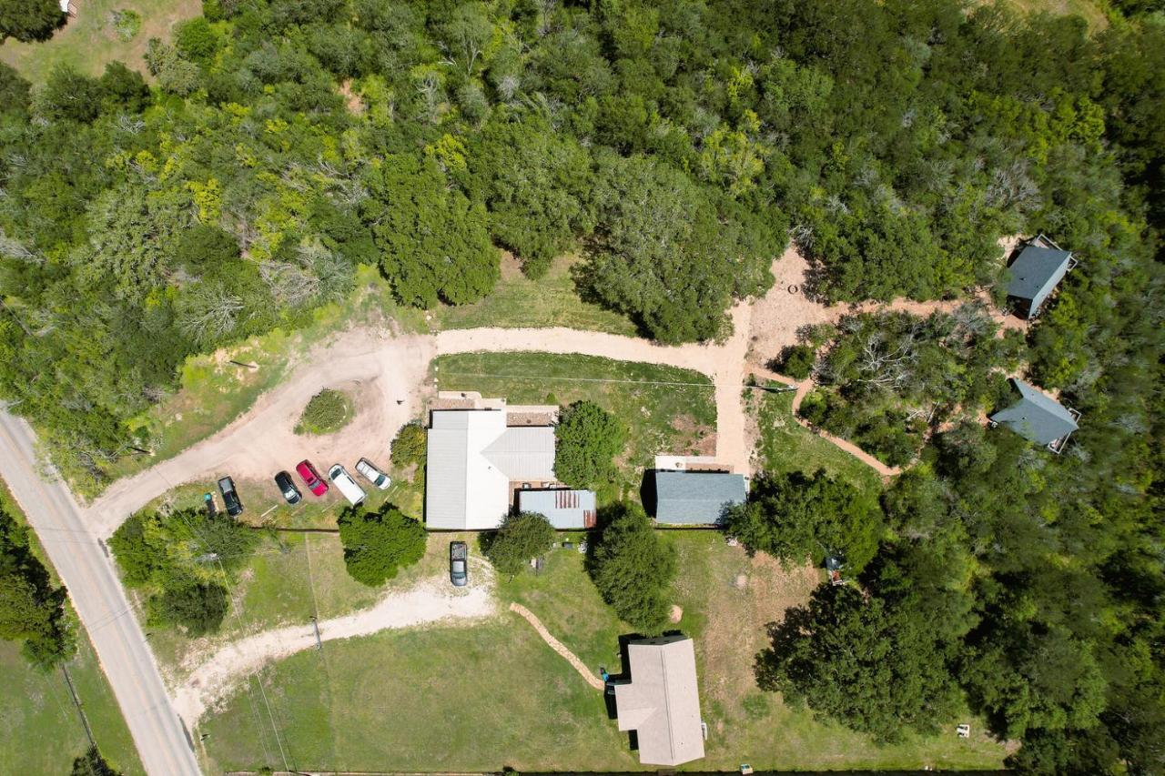 The Maverick: A-Frame W/ Hammock And Tree Top View New Braunfels Ngoại thất bức ảnh