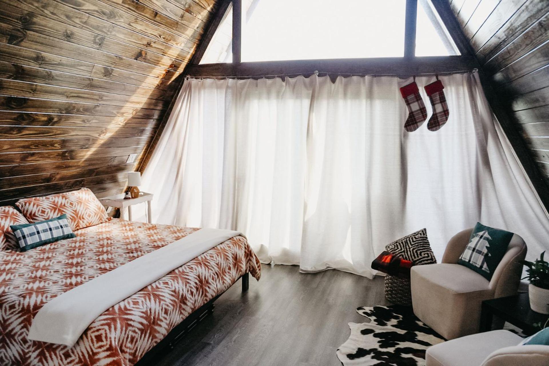 The Maverick: A-Frame W/ Hammock And Tree Top View New Braunfels Ngoại thất bức ảnh
