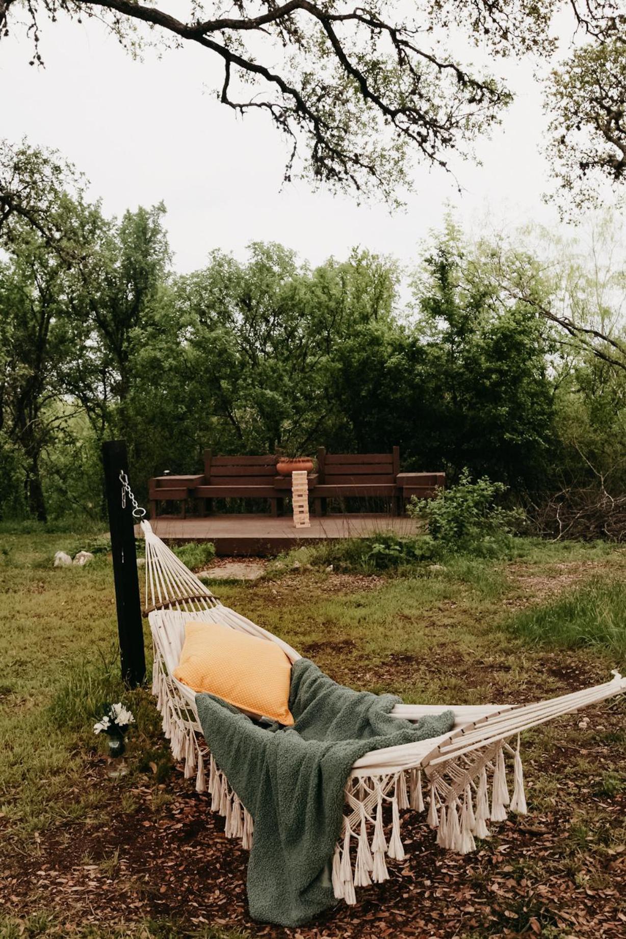 The Maverick: A-Frame W/ Hammock And Tree Top View New Braunfels Ngoại thất bức ảnh